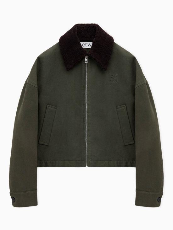 25SS 로에베 자켓 S359Y02XD04160 KHAKI DOM