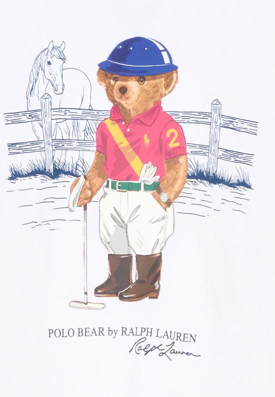 26SS [키즈] 랄프 로렌 티셔츠 A96120001 WHITE - RALPH LAUREN