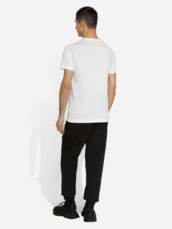 26SS 돌체앤가바나 반팔 티셔츠 G8RN8Z G7NUB W0111 BIANCO - DOLCE & GABBANA