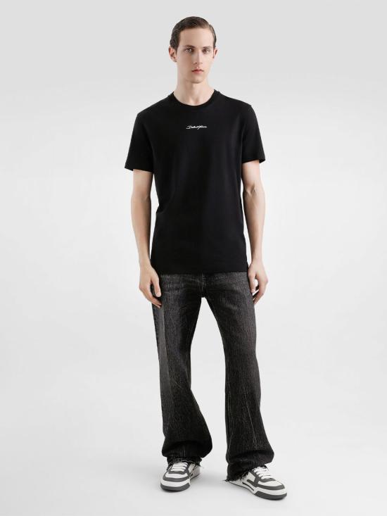 26SS 돌체앤가바나 반팔 티셔츠 G8RN8Z G7NUB N0000 NERO - DOLCE & GABBANA