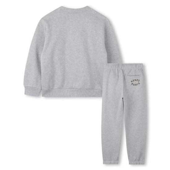 25FW [키즈] 겐조 캐주얼 세트 K61478 A55 Grey - KENZO