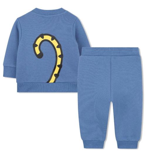 25FW [키즈] 겐조 캐주얼 세트 K61502 780 Blue - KENZO