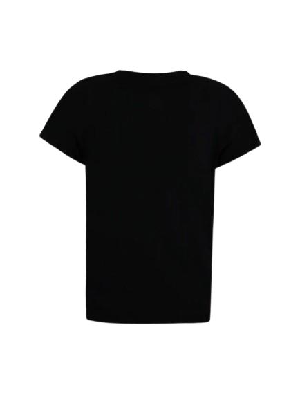 25FW [키즈] 발망 티셔츠 BX8A41 Z3277 930 Black - BALMAIN