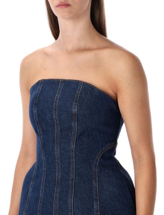25FW 마그다뷰트림 탑 132925NAVY Blue - MAGDA BUTRYM