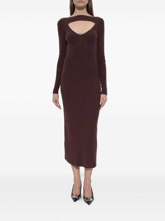 26SS 디젤 미디 원피스 A18905 0PLBF61J Brown - DIESEL