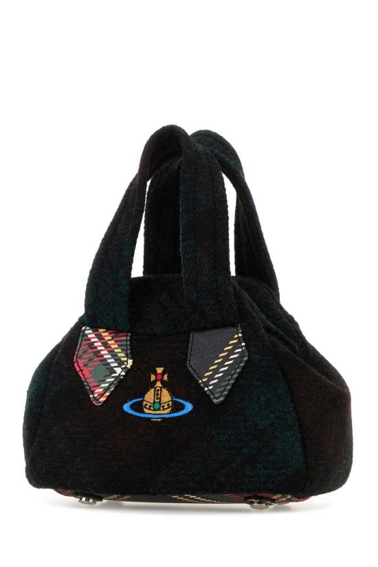 25FW 비비안웨스트우드 숄더백 4703000KWW018EK201 DARK CHECK DOM - VIVIENNE WESTWOOD
