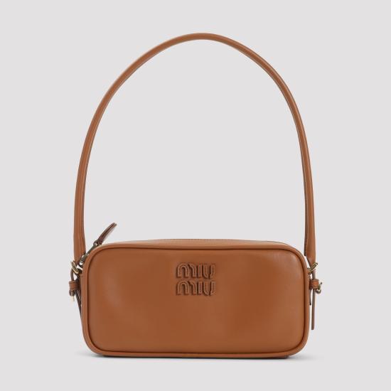 25FW 미우미우 숄더백 5NE024AF8WF0046 COGNAC DOM - MIU MIU