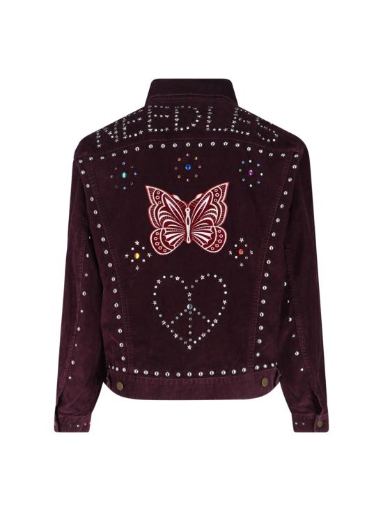 25FW 니들스 자켓 RW167 A BURGUNDY Violet - NEEDLES