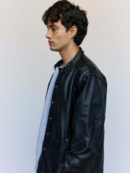  올드 파크 자켓 코치 재킷 블랙 - OLD PARK