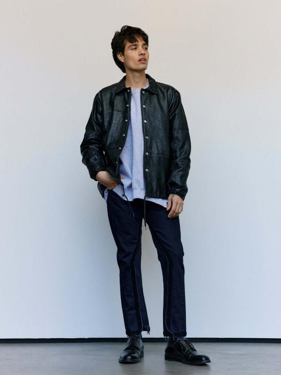  올드 파크 자켓 코치 재킷 블랙 - OLD PARK