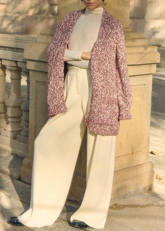  메이블앤모스 터틀넥 시타 무르트 카디건 - MABEL AND MOSS