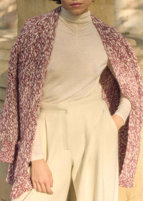  메이블앤모스 터틀넥 시타 무르트 카디건