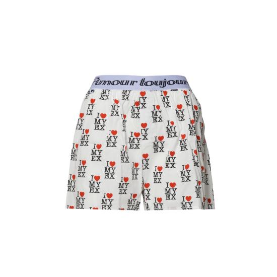 25FW 까르네 볼렌떼 숏팬츠 SS25UNW0102 ALLOVER White