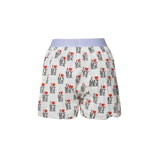 25FW 까르네 볼렌떼 숏팬츠 SS25UNW0102 ALLOVER White - CARNE BOLLENTE