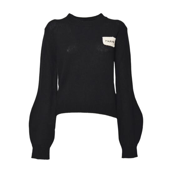 25FW 마르니 스웨터 GCMD0505Q0UFX325 00N99 Black