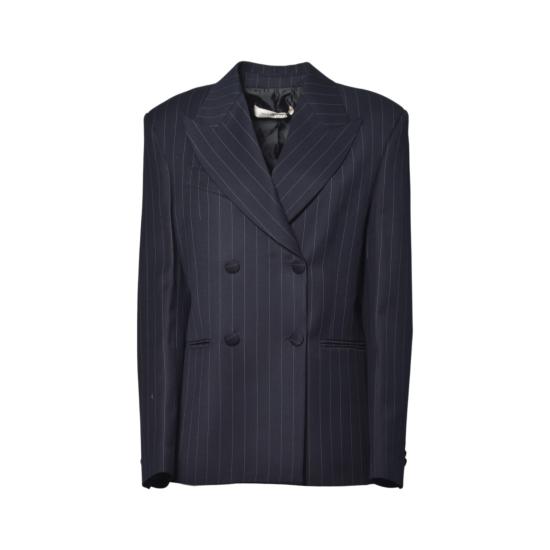 25FW 나인 미니츠 수트 자켓 26FWNCP0013 BLUESTRIPE Blue