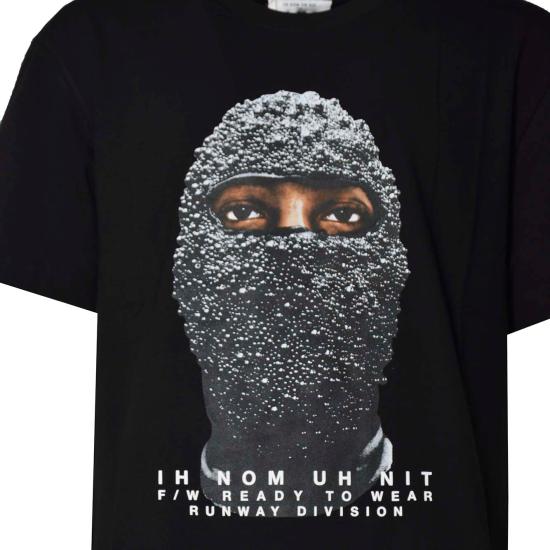 25FW 이놈어닛 반팔 티셔츠 NUW25265 009 Black - IH NOM UH NIT