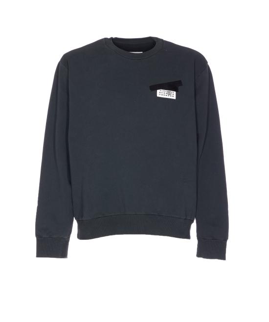 25FW MM6 메종마르지엘라 긴팔 티셔츠 SH2GU0025M25024 899 Nero lavato