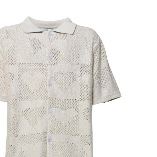 25FW 까르네 볼렌떼 반팔 티셔츠 SS25KNP0101 DARKBEIGE Beige - CARNE BOLLENTE