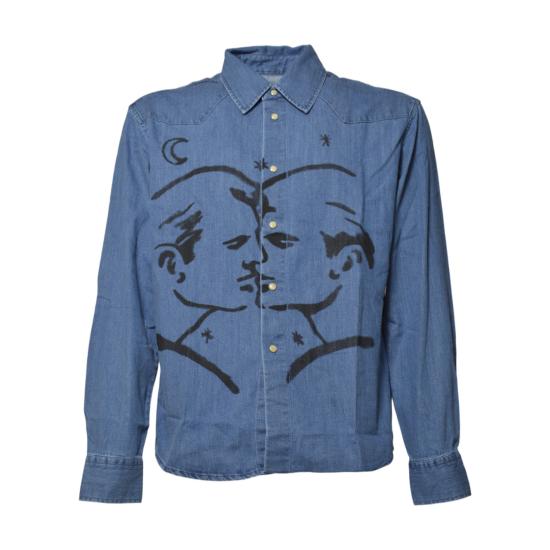 25FW 까르네 볼렌떼 긴팔 셔츠 AW25DLSS0101 DENIM Denim