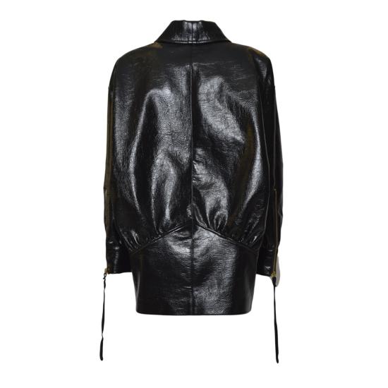 25FW 나인 미니츠 가죽 자켓 25PRNCP0015 BLACK Black - NINEMINUTES