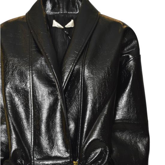 25FW 나인 미니츠 가죽 자켓 25PRNCP0015 BLACK Black - NINEMINUTES