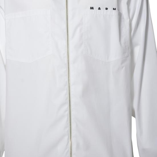 25FW 마르니 셔츠 CUMU0297P0USCT88 LOW01 White - MARNI