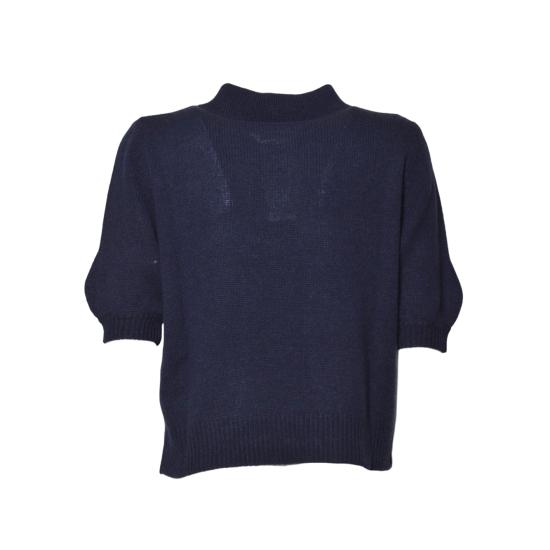 25FW 마르니 폴로 티셔츠 POMD0035E0UFX325 00B80 Blue - MARNI