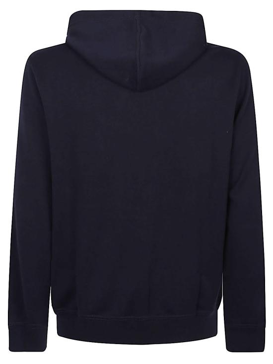 26SS 브루넬로 쿠치넬리 후드 티셔츠 MM8319069G C1265 Blue - BRUNELLO CUCINELLI