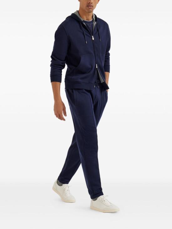 26SS 브루넬로 쿠치넬리 반팔 티셔츠 M0B137451G CD325 Blue - BRUNELLO CUCINELLI