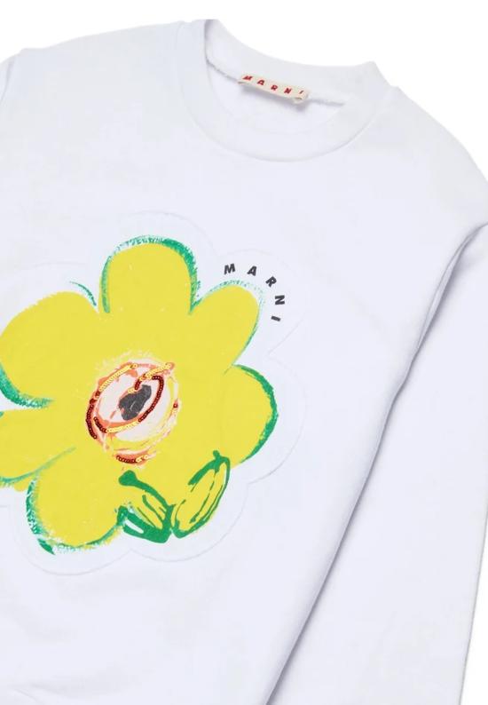 26SS [키즈] 마르니 폴로 셔츠 M01814 M00V1 0M100 WHITE - MARNI