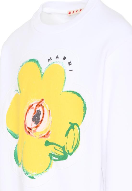 26SS [키즈] 마르니 폴로 셔츠 M01814 M00V1 0M100 WHITE - MARNI