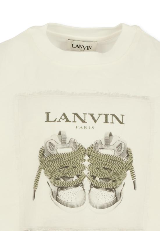 25FW [키즈] 랑방 티셔츠 N30285 117 IVORY - LANVIN