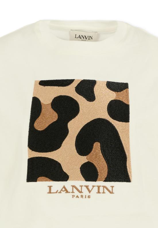 25FW [키즈] 랑방 티셔츠 N30256 117 IVORY - LANVIN