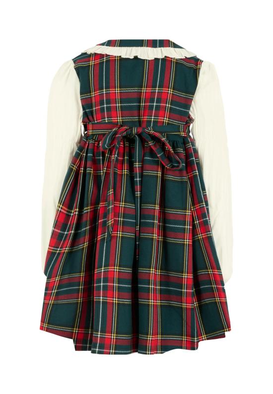 25FW [키즈] 라스투펜데리아 원피스 1TCAB26Z15 GREEN - LA STUPENDERIA