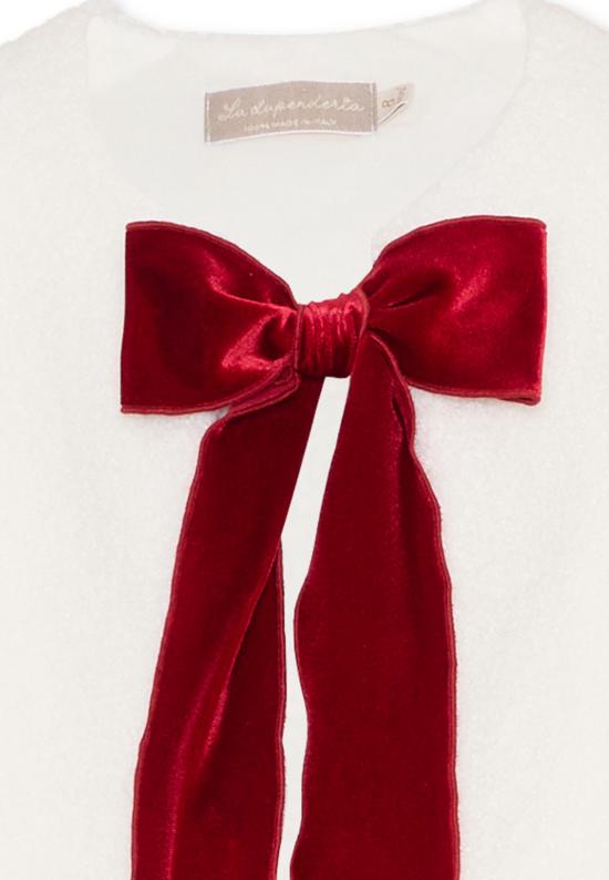 25FW [키즈] 라스투펜데리아 베스트 1TCGL22W20 IVORY - LA STUPENDERIA