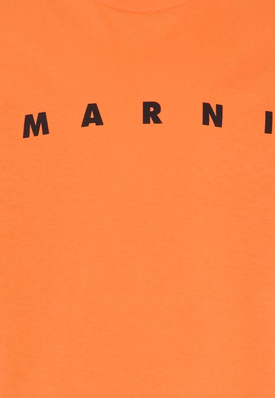 26SS [키즈] 마르니 티셔츠 M002MV M00RF 0M436 ORANGE - MARNI