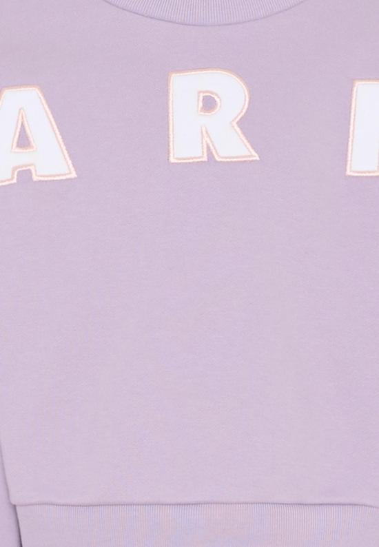 26SS [키즈] 마르니 캐시미어 니트 M01193 M00V0 0M612 LILAC - MARNI