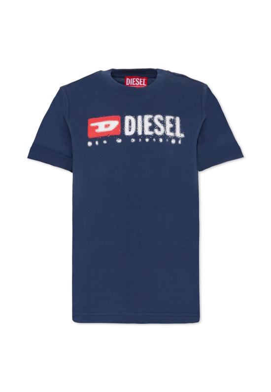 26SS [키즈] 디젤 티셔츠 J02475 00YI9 K8AT BLUE