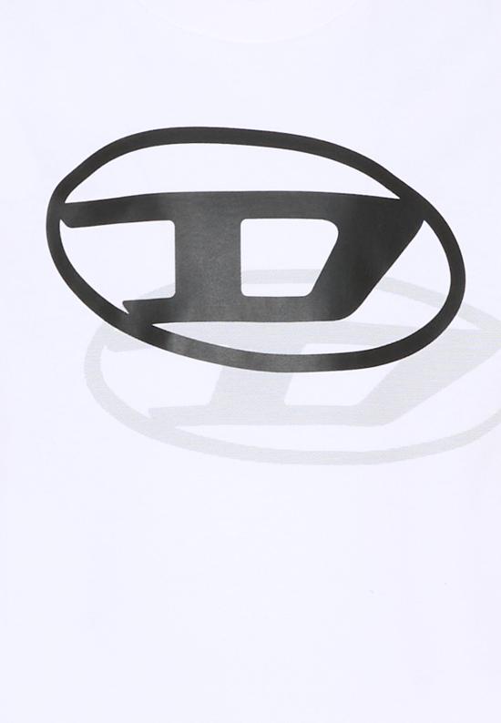 26SS [키즈] 디젤 티셔츠 J02601 00YI9 K100 WHITE - DIESEL