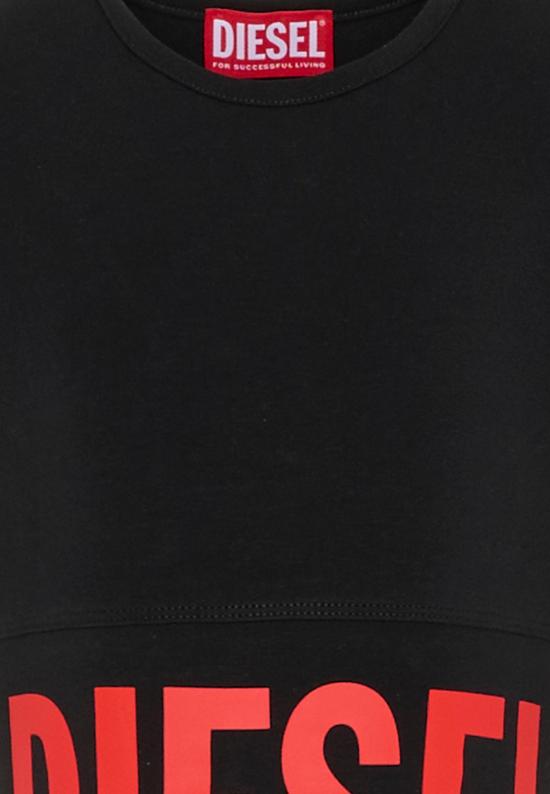 26SS [키즈] 디젤 티셔츠 J02581 KYA0L K900 BLACK - DIESEL