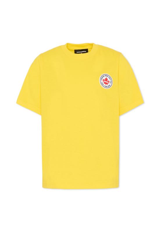 26SS [키즈] 디스퀘어드2 티셔츠 DQ3162 D004G DQ220 YELLOW