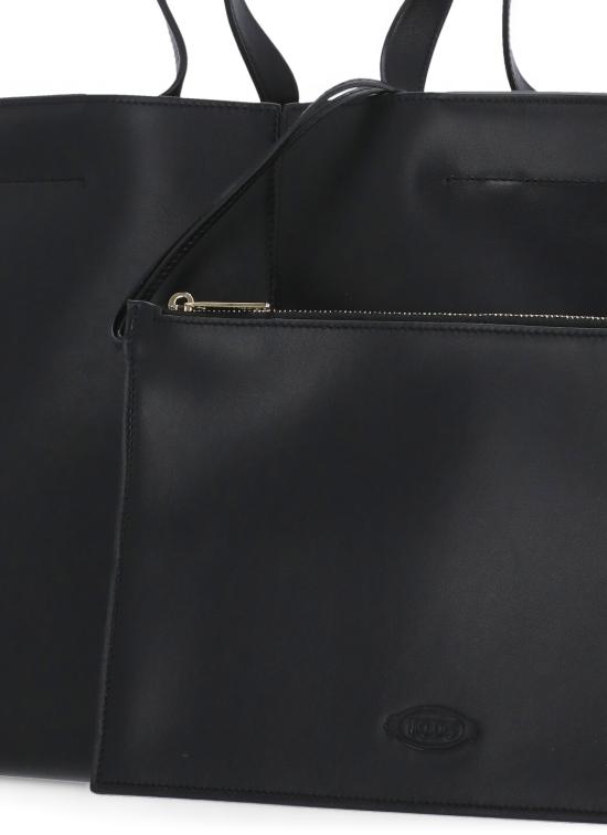 25FW 토즈 토트백 XBWDBMA0250ROR B999 Black - TODS