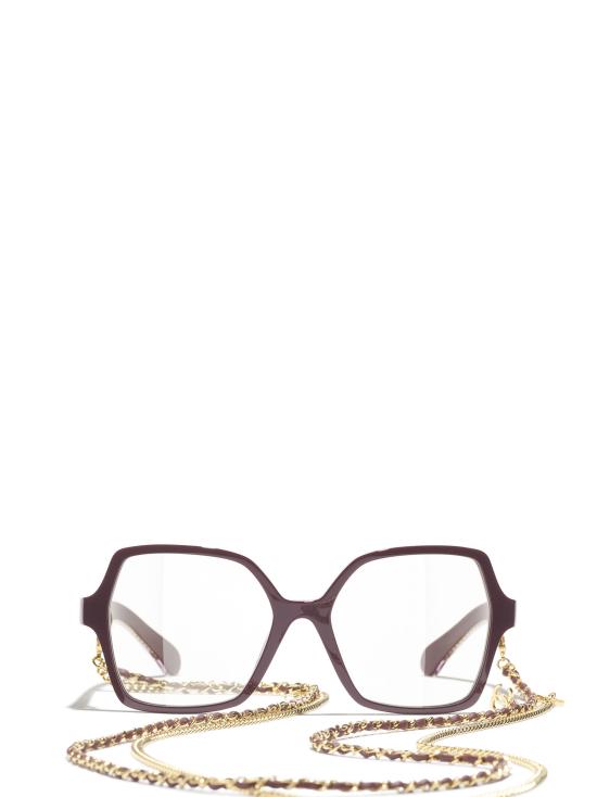 26FW 샤넬 안경 CH3492 1461 RED VENDOME