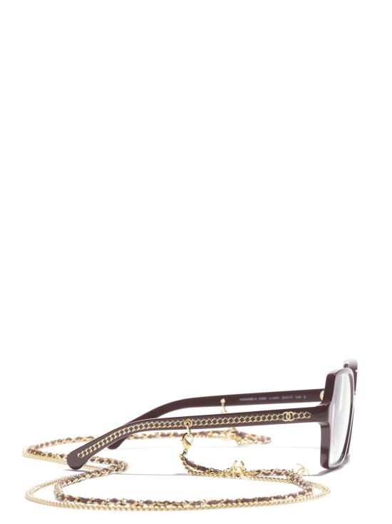 26FW 샤넬 안경 CH3492 1461 RED VENDOME - CHANEL