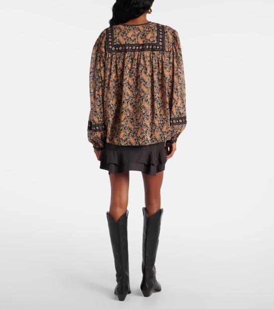 25SS 이자벨마랑 블라우스 HT0024FBC1J04E01BK BLACK DOM - ISABEL MARANT