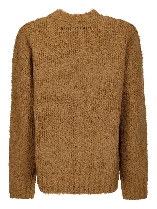 25FW 아크네 스튜디오 스웨터 A60601CVI KHAKI BEIGE DOM - ACNE STUDIOS