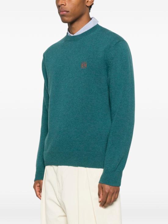 26SS 로에베 스웨터 H526Y14 KH14110 Green - LOEWE