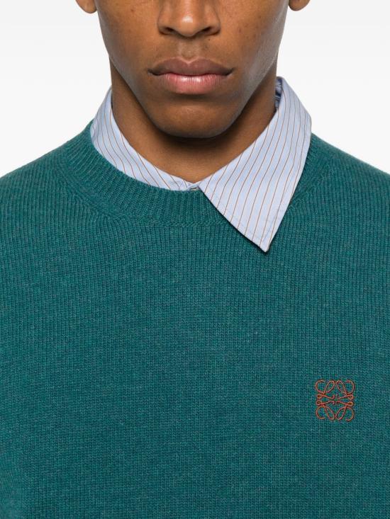 26SS 로에베 스웨터 H526Y14 KH14110 Green - LOEWE