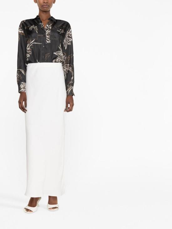 26SS 브루넬로 쿠치넬리 롱 스커트 MH126G3396C600 WHITE - BRUNELLO CUCINELLI